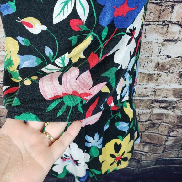 Anthropologie Deletta Floral Top - Picture 6 of 7